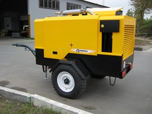 Передвижная дизельная компрессороная станция ДК-6/7