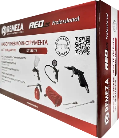 Набор пневмоинструмента KIT UNI-7A